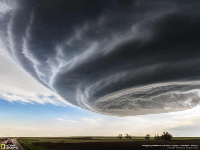 Supercelula en Colorado